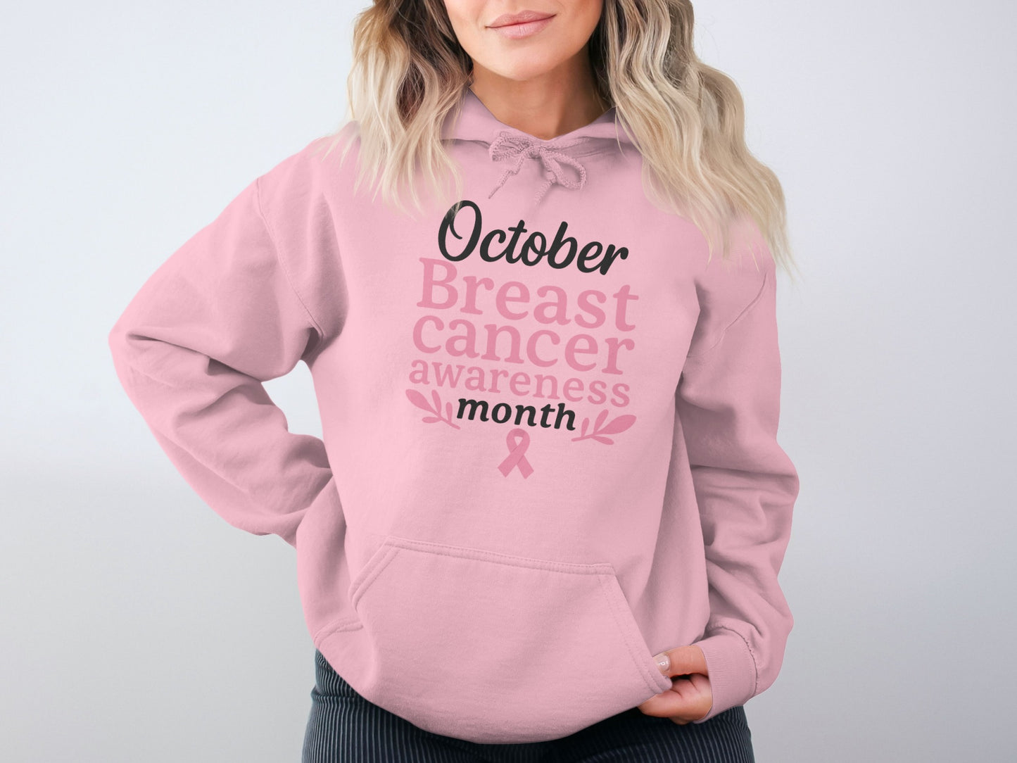 October Breast Cancer Awareness Month Hoodie product