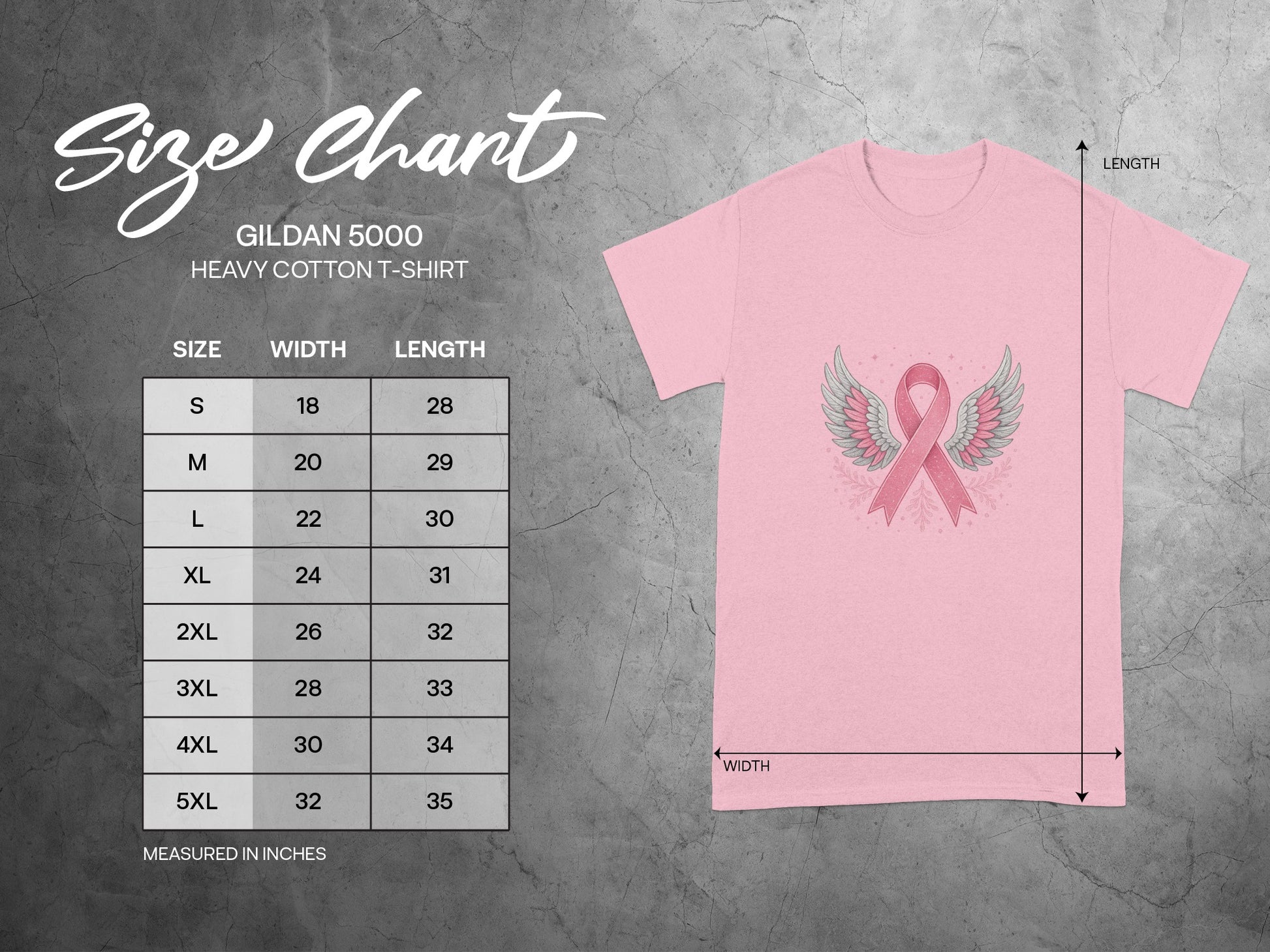 Pink Wings Breast Cancer Awareness T-Shirt product type
