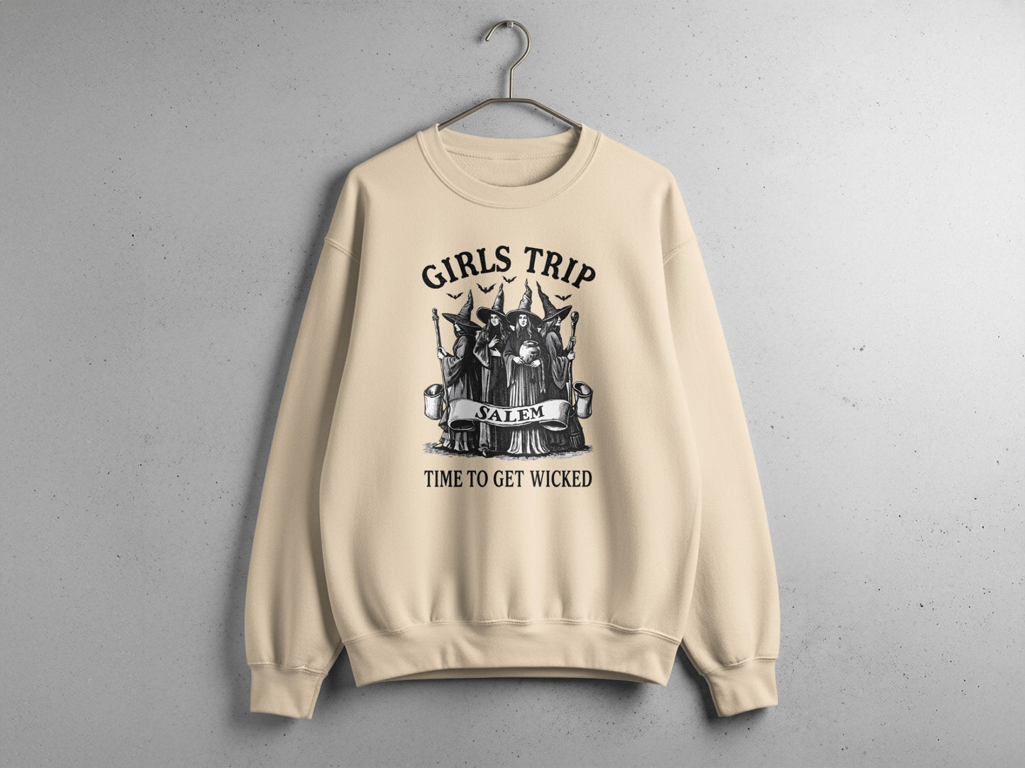 Girls Trip Salem Time To Get Wicked Sweatshirt product type