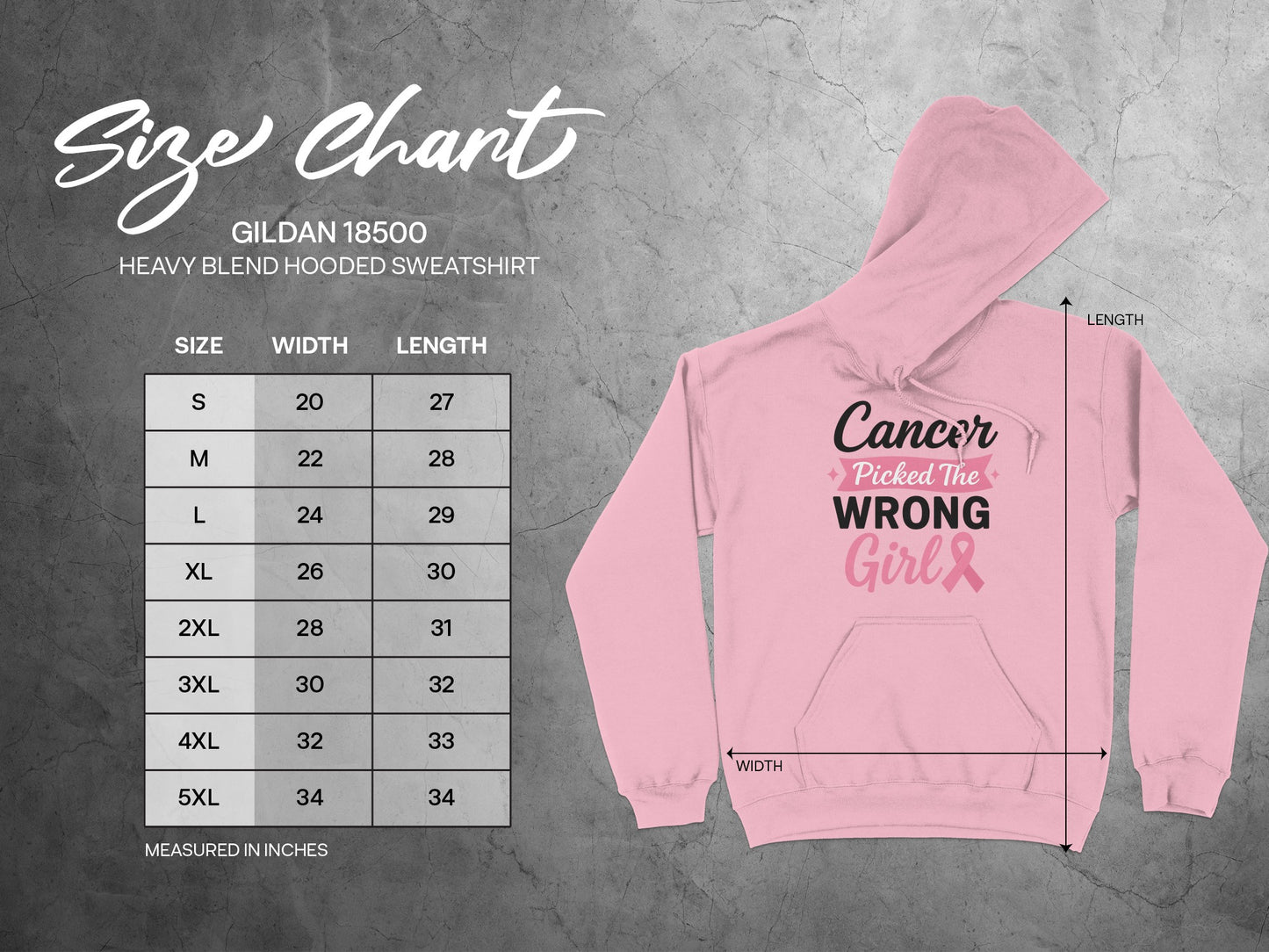 Cancer Picked The Wrong Girl sweatshirt product