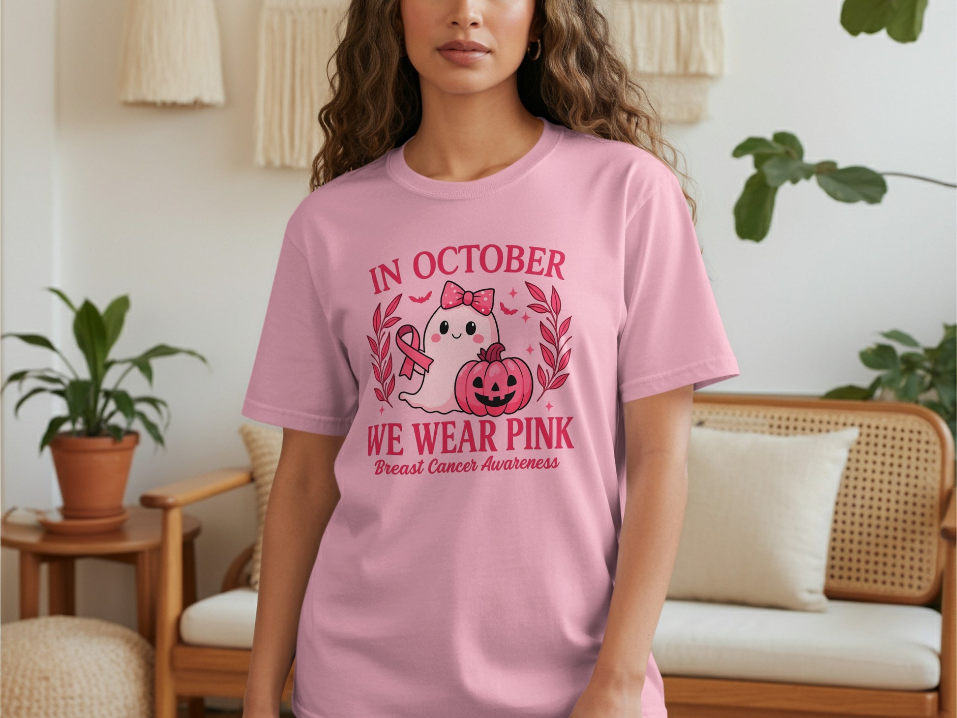 In October We Wear Pink Breast Cancer Awareness product type