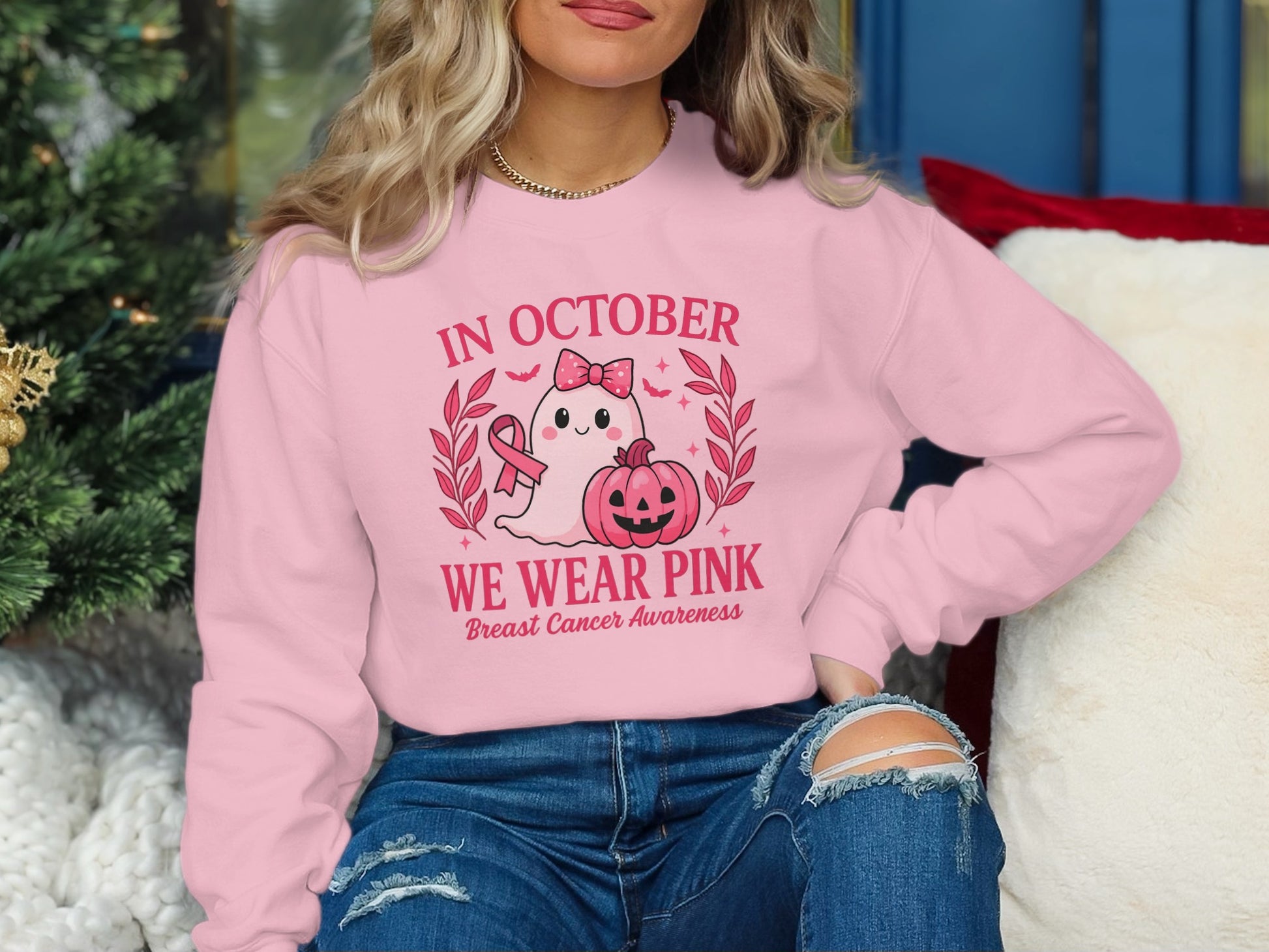 In October We Wear Pink Breast Cancer Awareness product