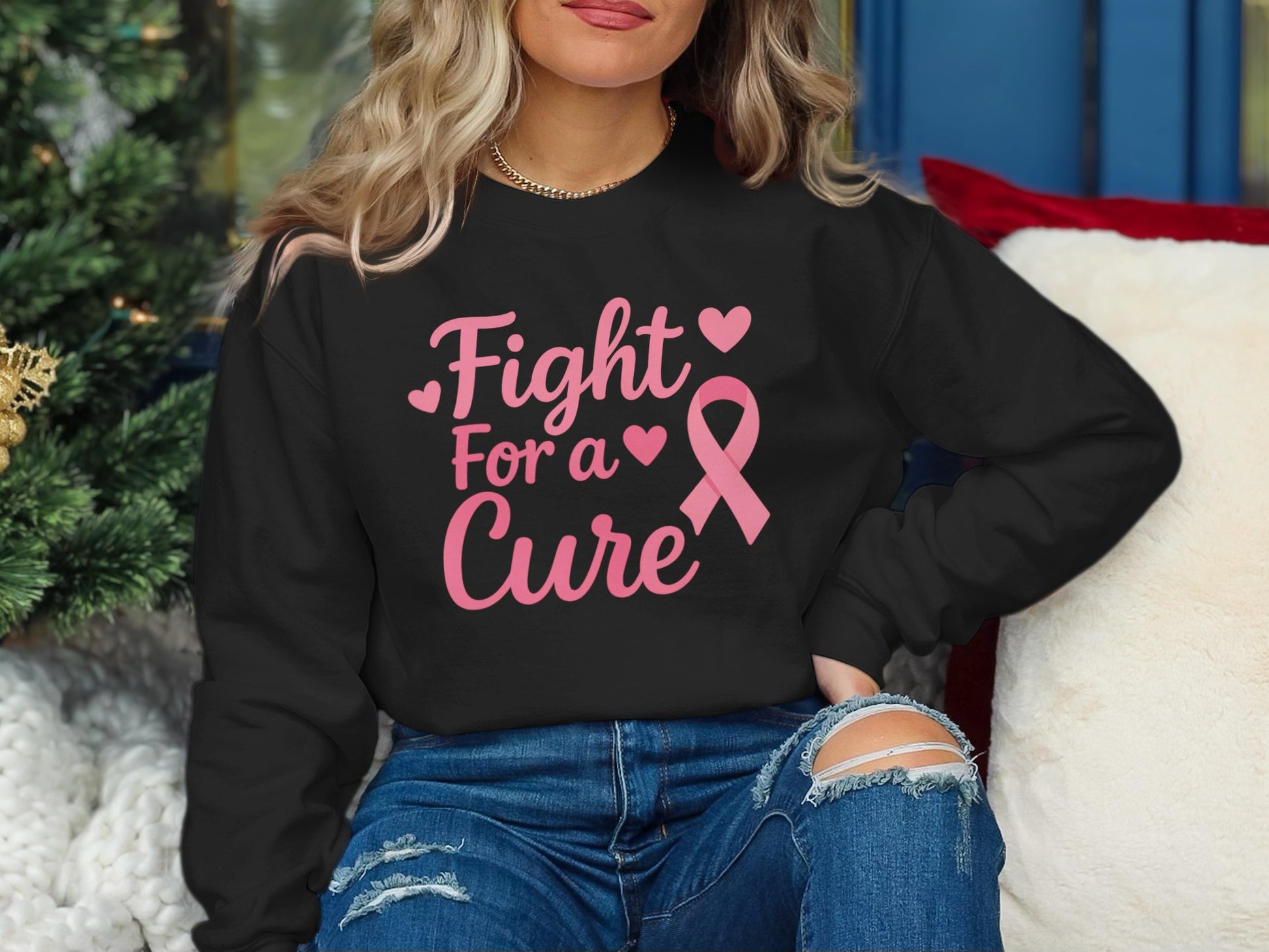 Fight For a Cure Pink Ribbon Awareness product