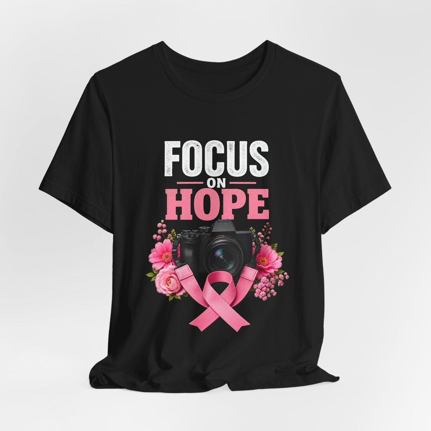 Focus on Hope | Breast Cancer Awareness Unisex T-Shirt