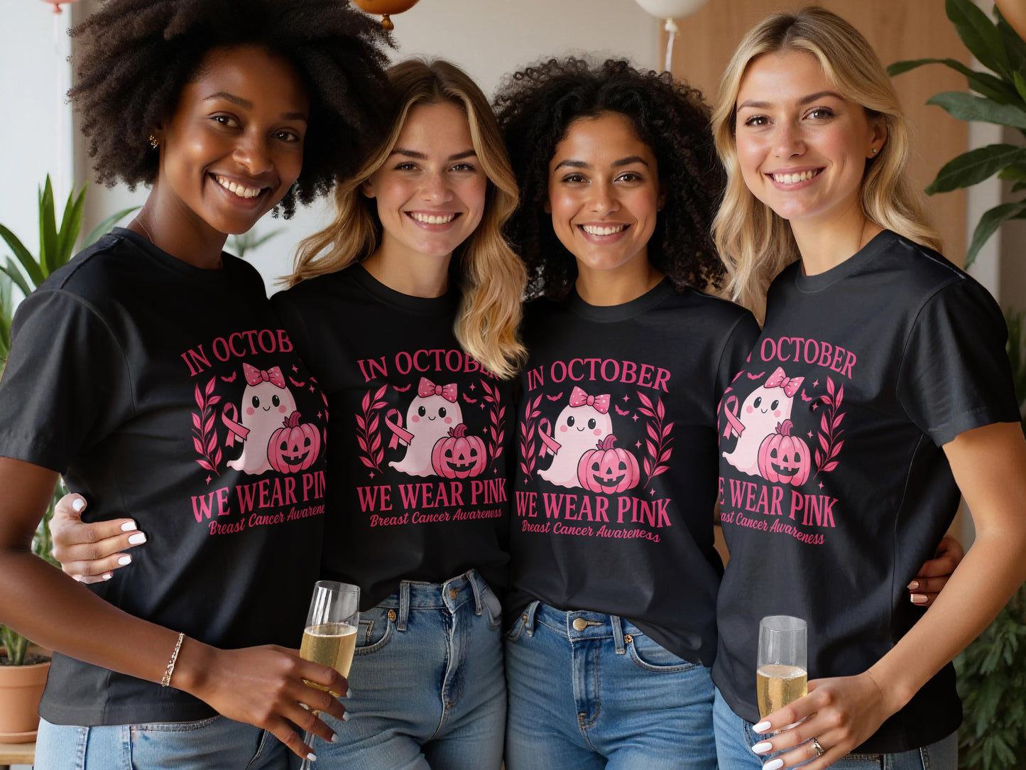 In October We Wear Pink Breast Cancer Awareness product