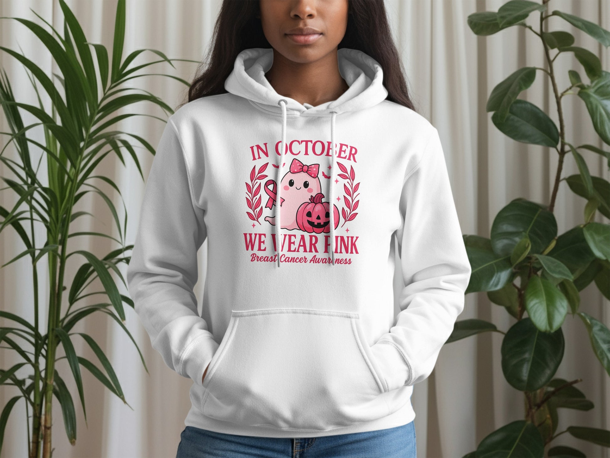 In October We Wear Pink Cat Breast Cancer Awareness product
