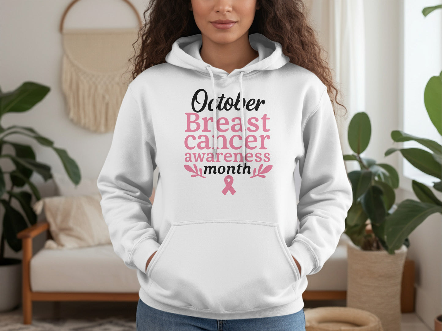October Breast Cancer Awareness Month Hoodie product type
