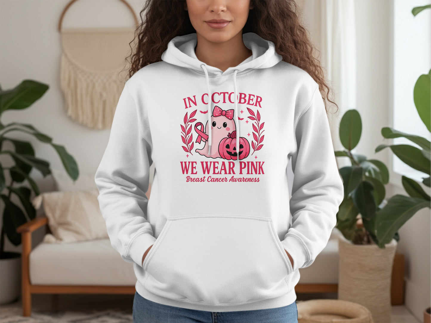 In October We Wear Pink Breast Cancer Awareness product type