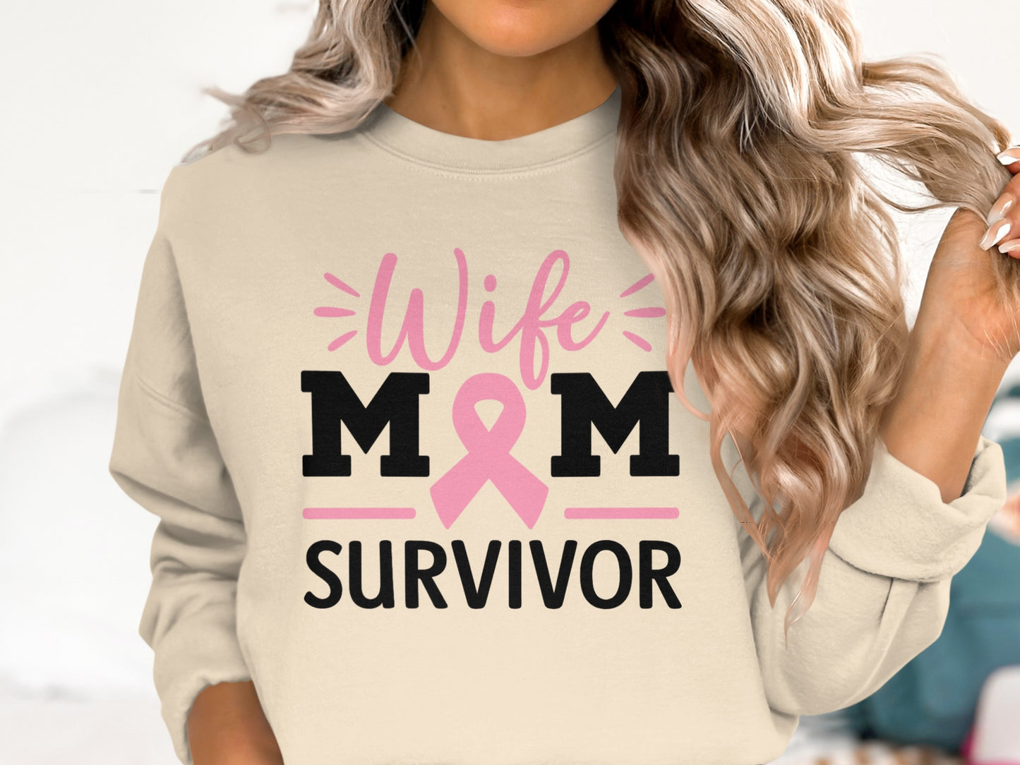 Wife Mom Survivor Casual Wear Product