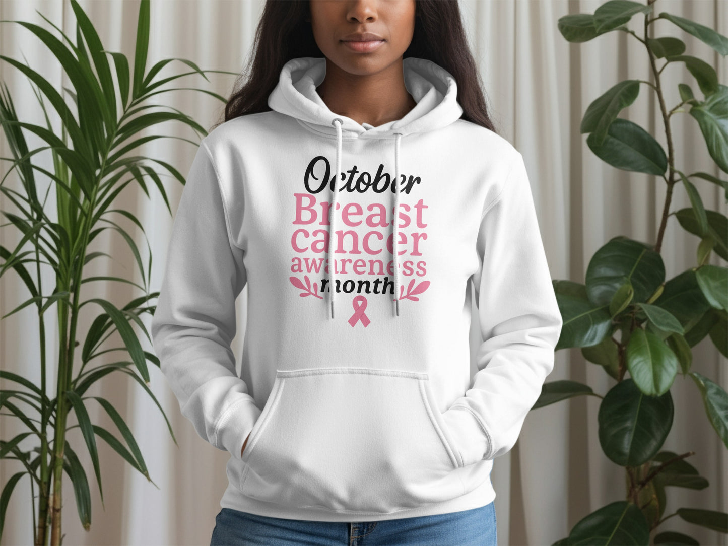 October Breast Cancer Awareness Month Hoodie product