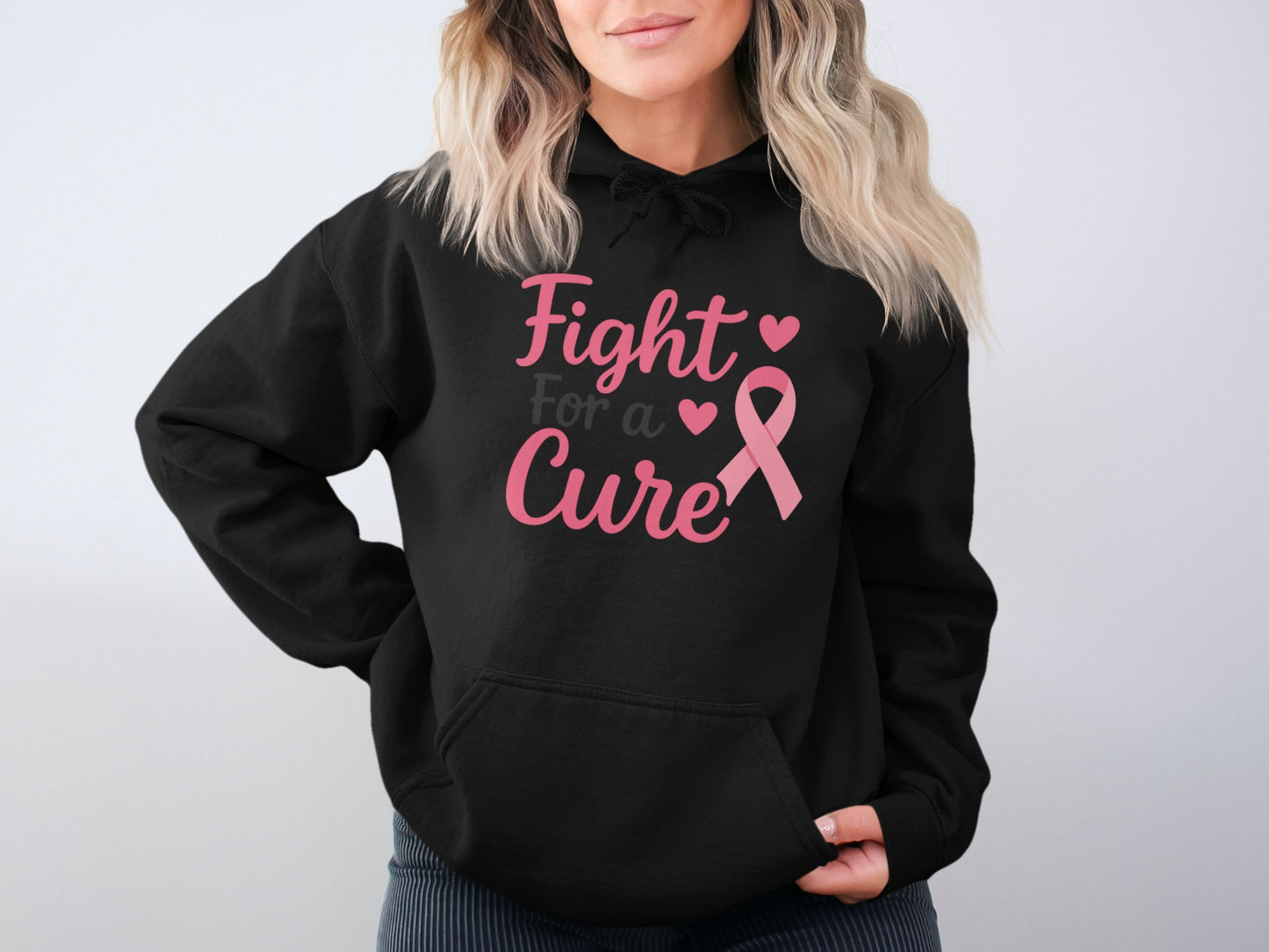 Fight For a Cure Breast Cancer Awareness Hoodie product