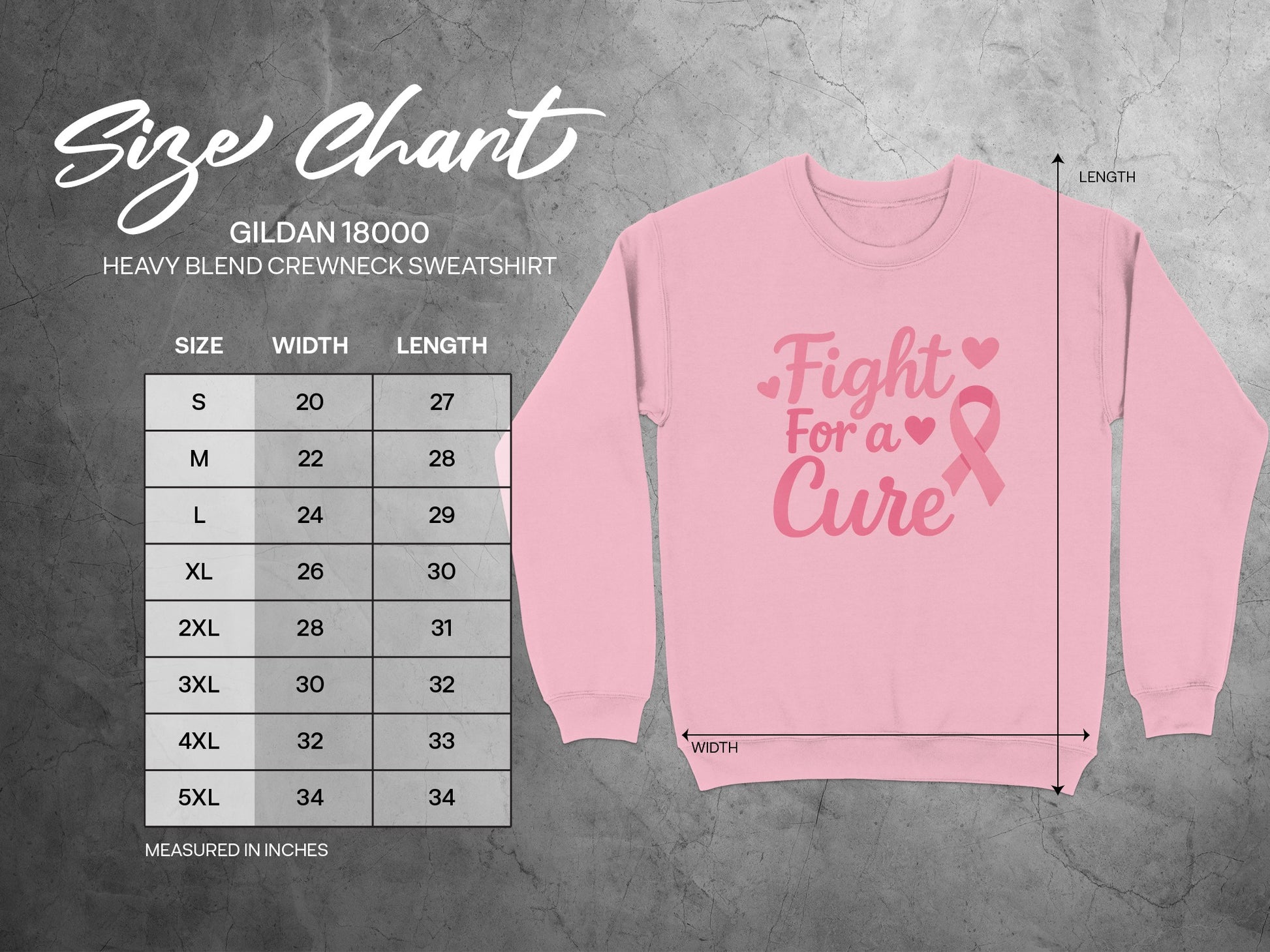 Fight For a Cure Crewneck Sweatshirt product