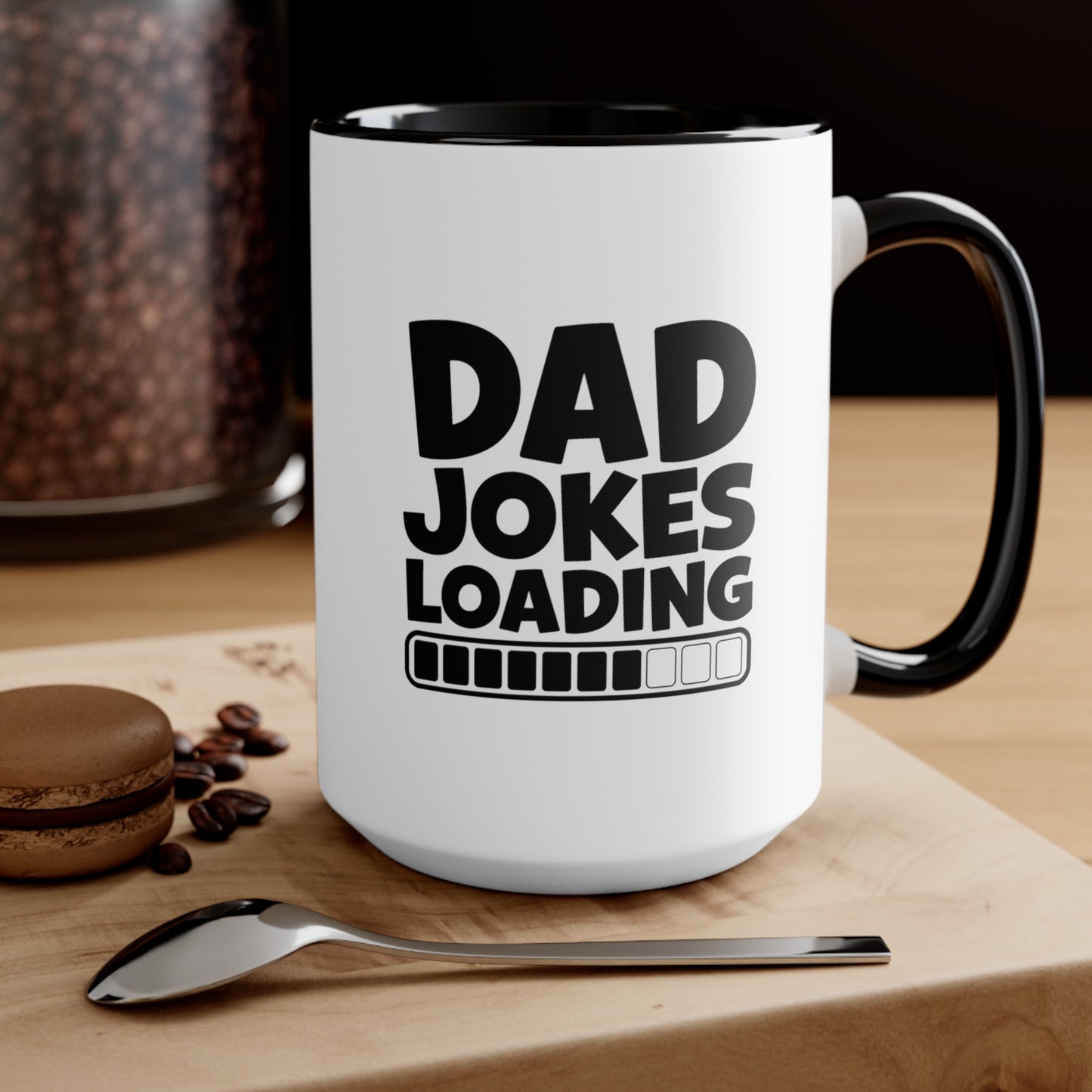Dad Jokes Loading Accent Mug