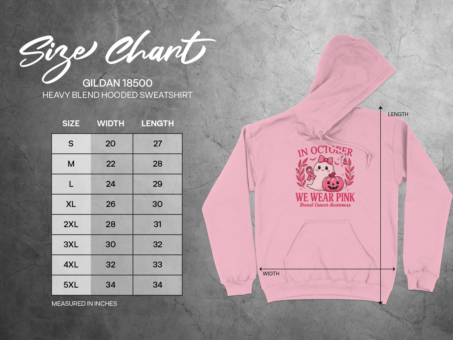 In October We Wear Pink Breast Cancer Awareness product type
