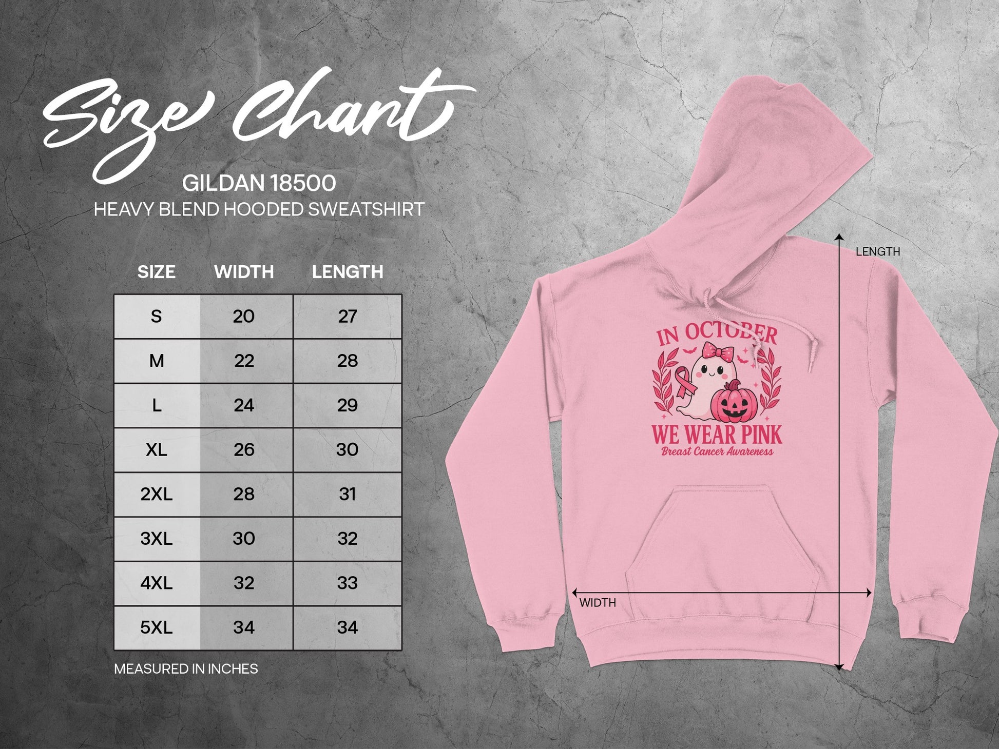 In October We Wear Pink Breast Cancer Awareness product type