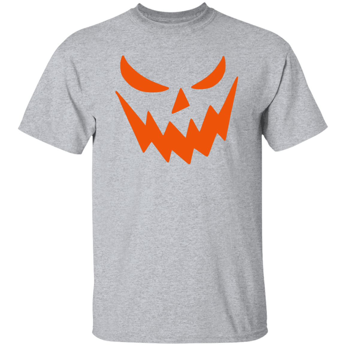 Jack O Lantern Halloween Face T-Shirt (Scary)