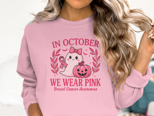 In October We Wear Pink Breast Cancer Awareness product