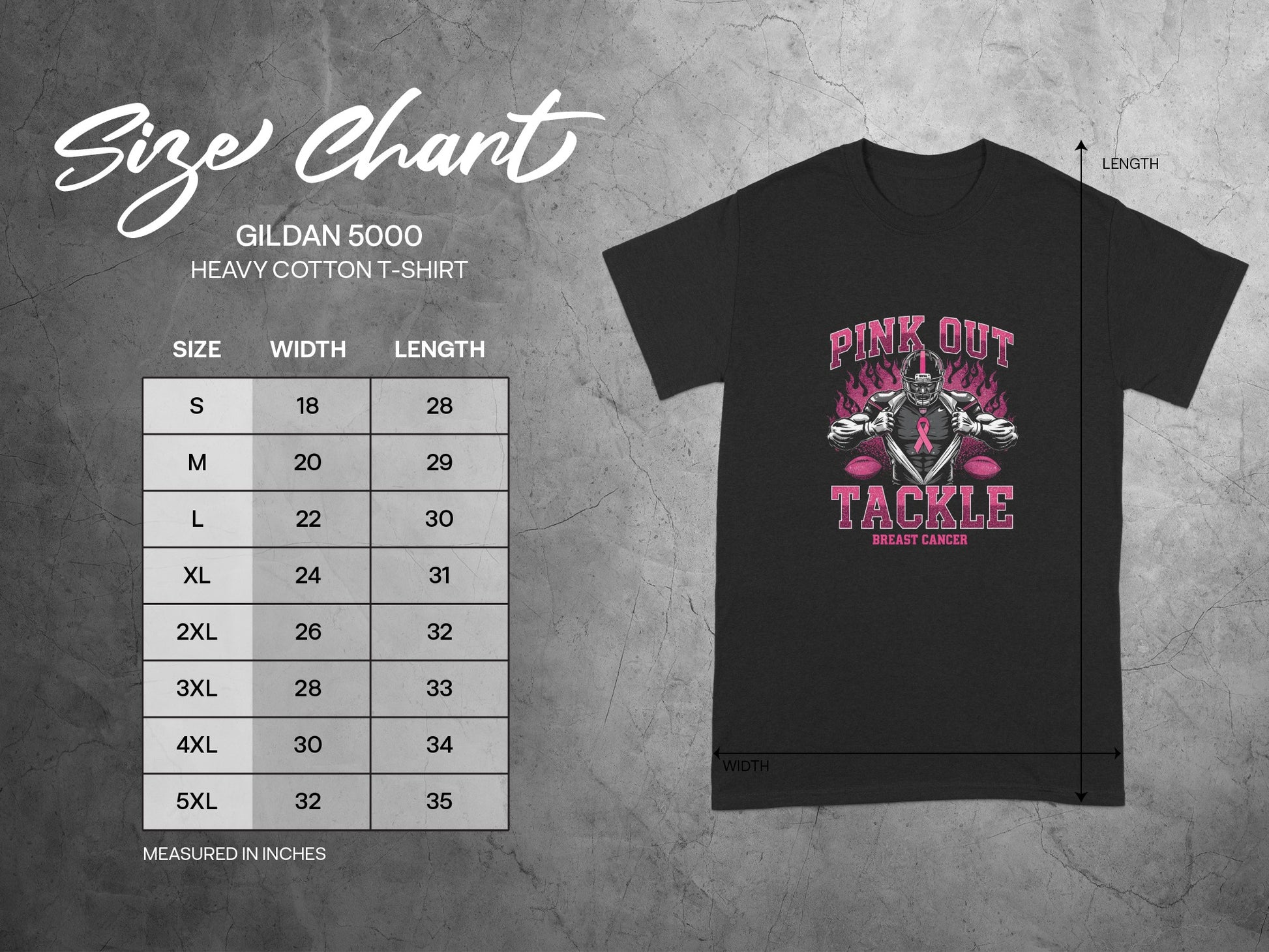 Pink Out Tackle Breast Cancer T-shirt product