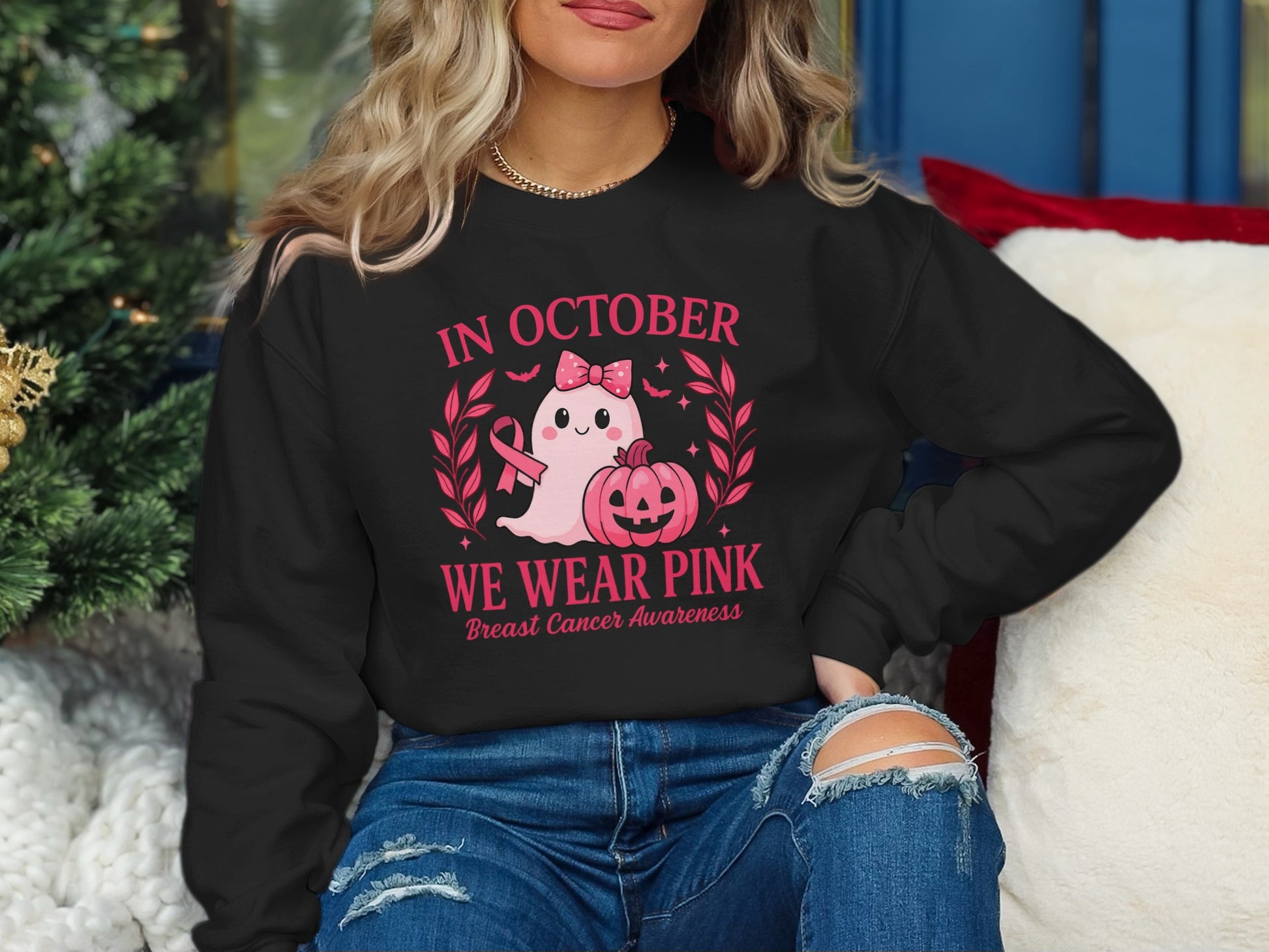 In October We Wear Pink Breast Cancer Awareness product