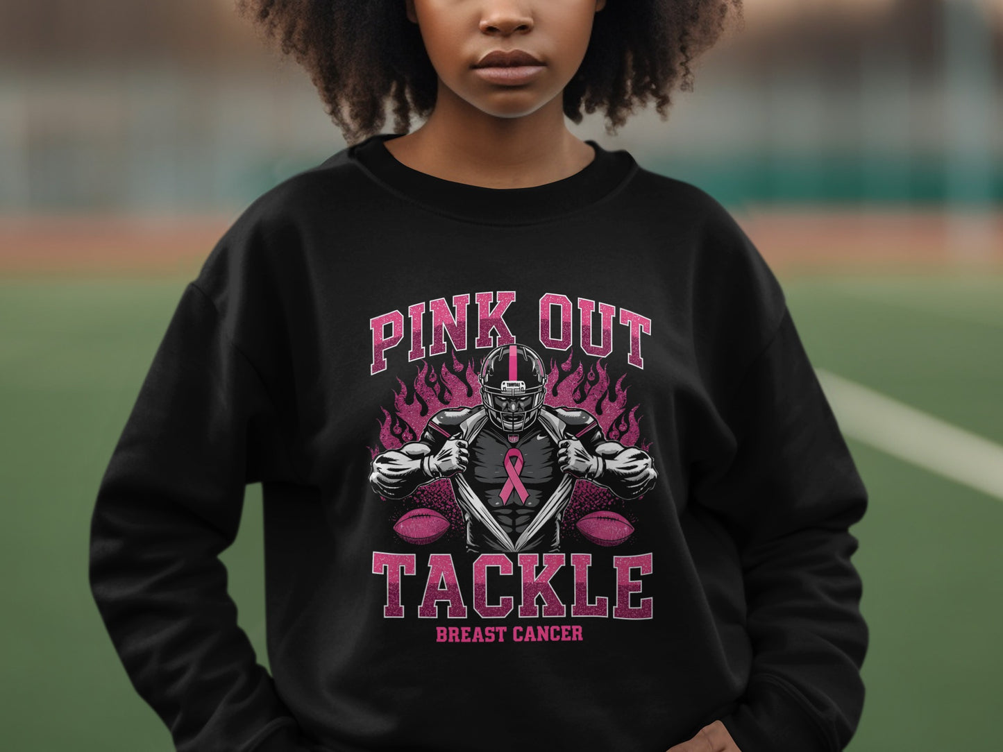 Pink Out Tackle Breast Cancer Awareness product type