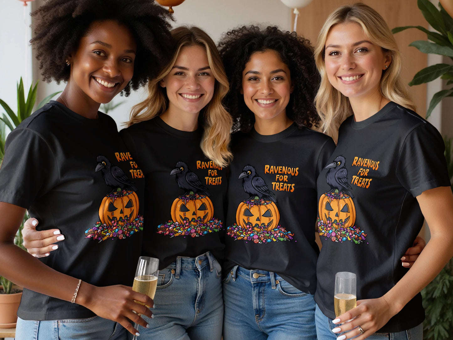Ravenous for Treats Halloween Themed T-Shirt product