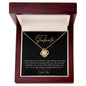 To My Soulmate | I Love You - Love Knot Necklace