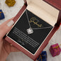 To My Soulmate | I Love You - Love Knot Necklace