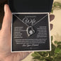 To My Beautiful Wife | Forever Love Necklace