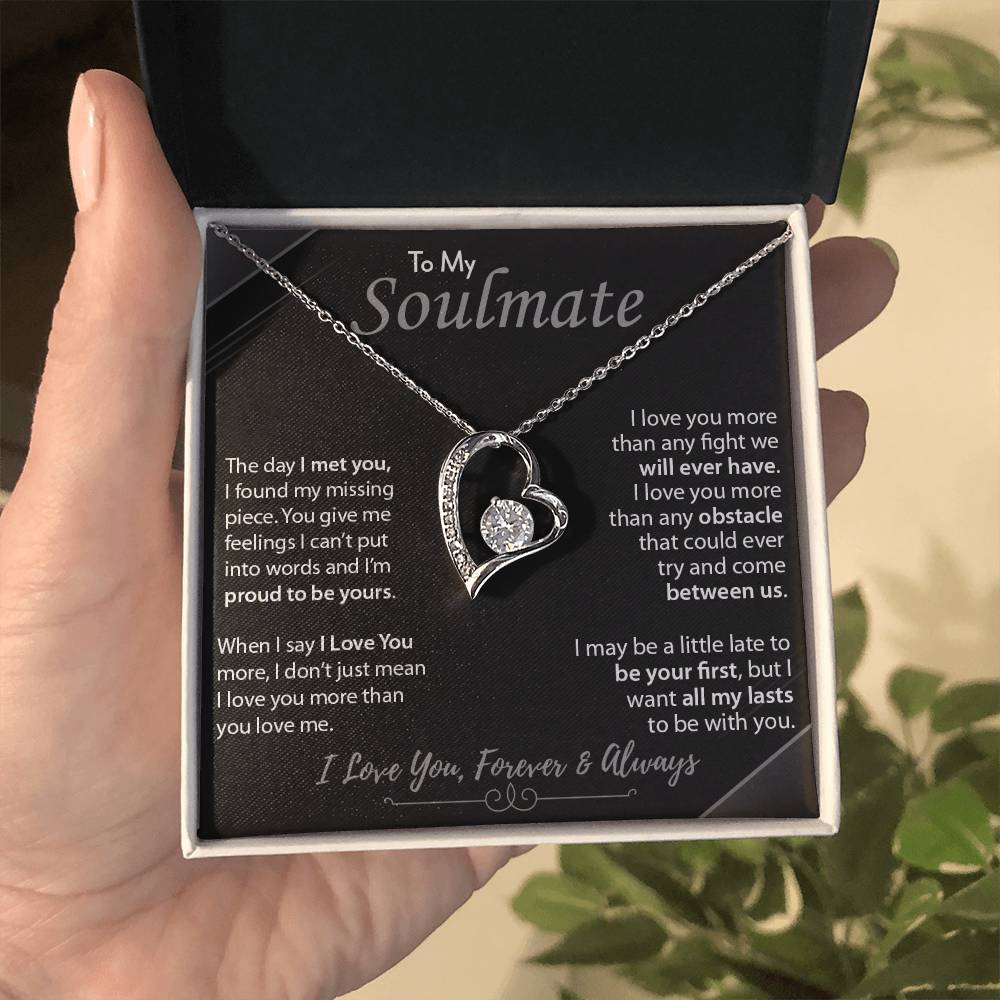 To My Soulmate | Forever Love Necklace