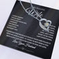 To My Beautiful Wife | Forever Love Necklace