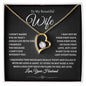 To My Beautiful Wife | Forever Love Necklace