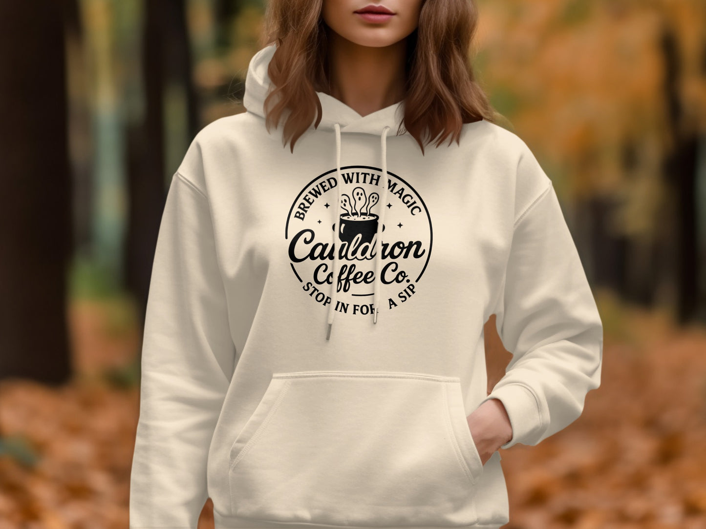 Brewed with Magic Cauldron Coffee Co Hoodie product
