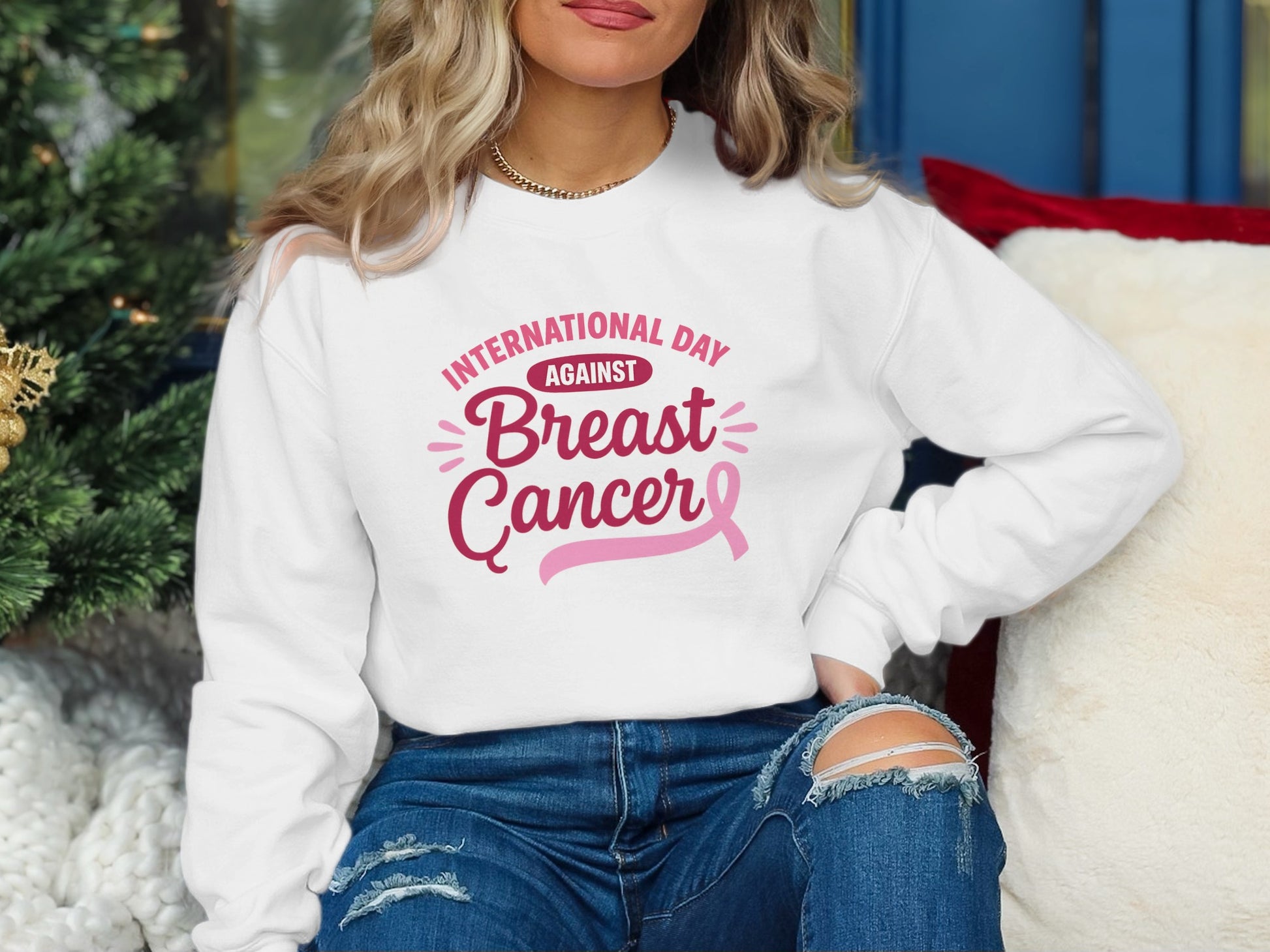 International Day Against Breast Cancer sweatshirt product