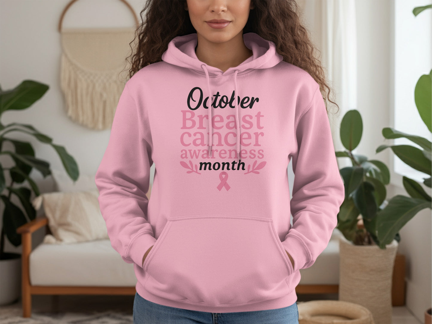 October Breast Cancer Awareness Month Hoodie product