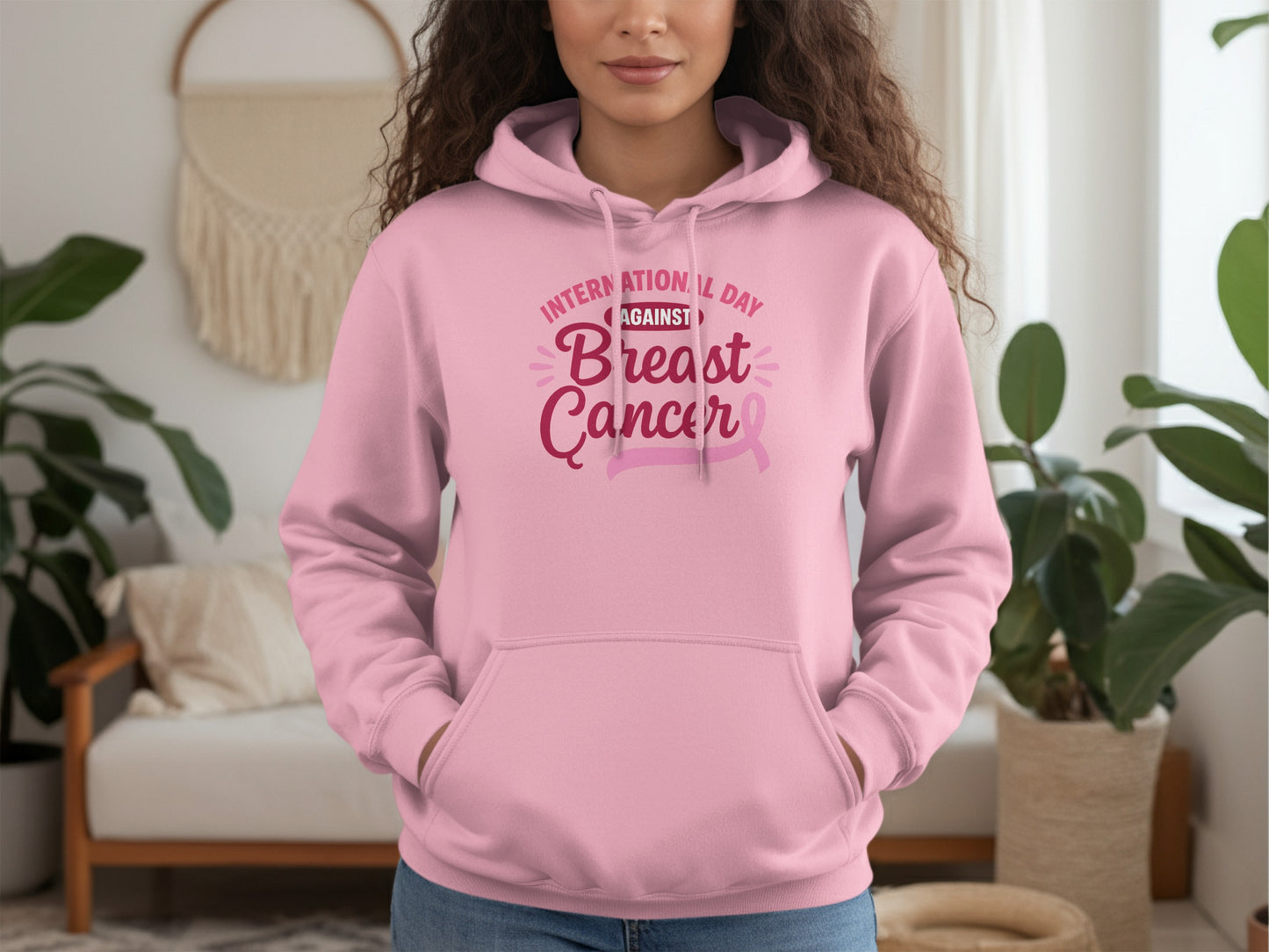 International Day Against Breast Cancer Hoodie product type