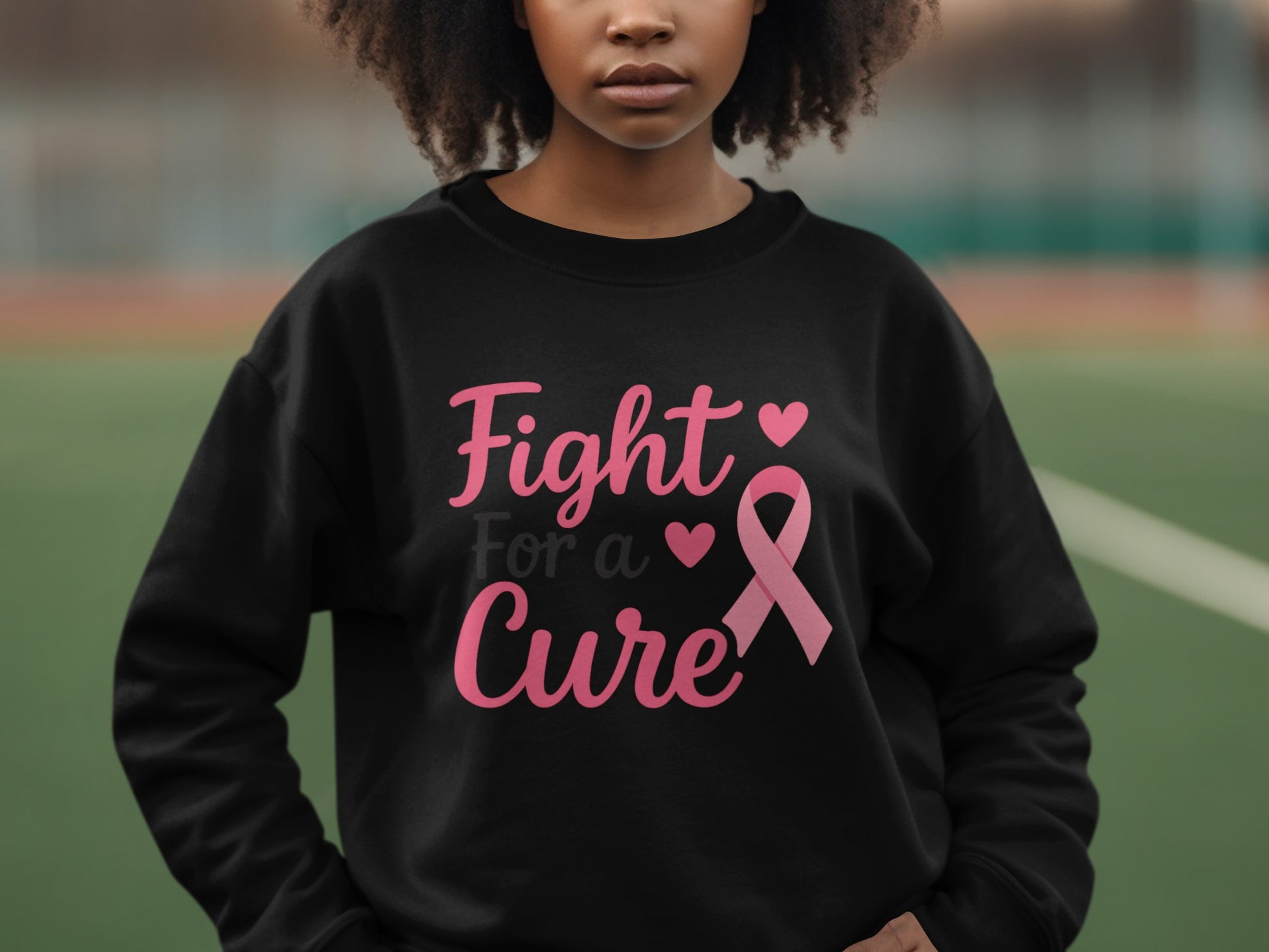 Fight For a Cure Graphic Sweatshirt product