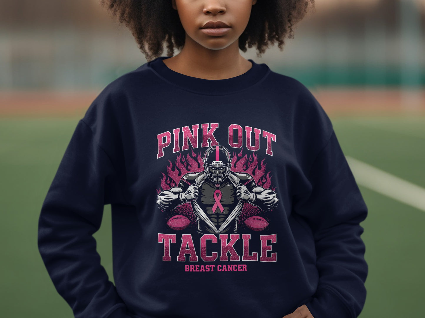 Pink Out Tackle Breast Cancer Awareness product