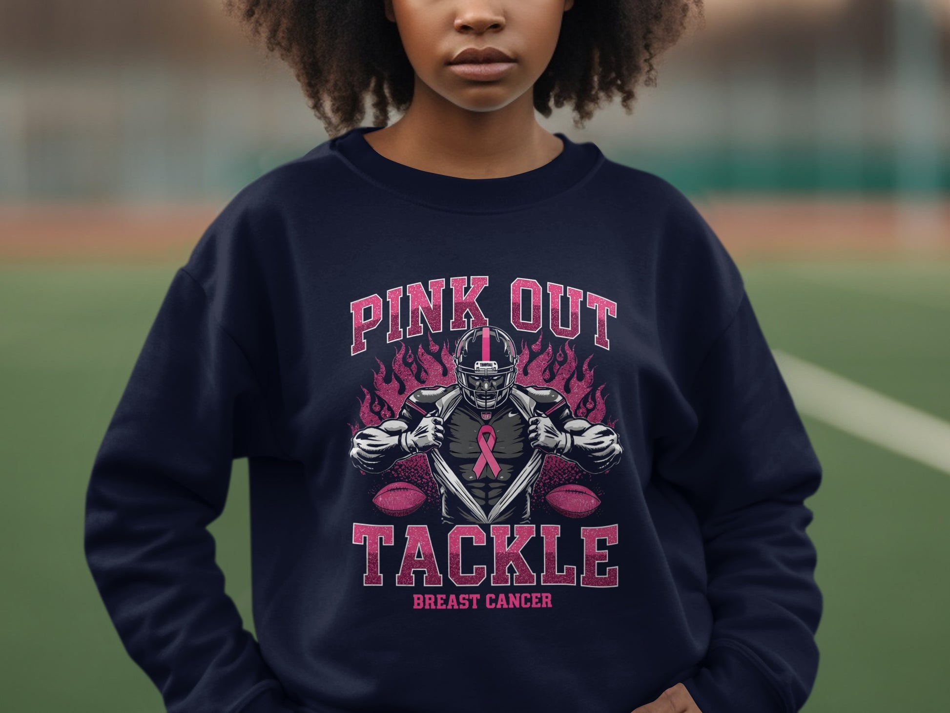 Pink Out Tackle Breast Cancer Awareness product