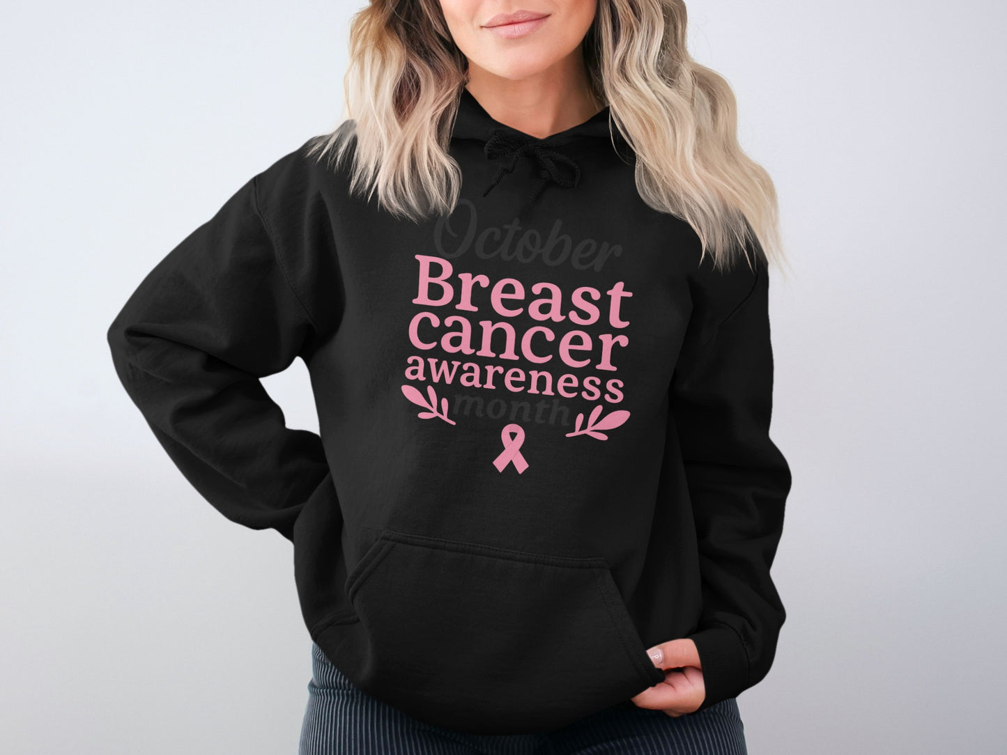 October Breast Cancer Awareness Month hoodie product