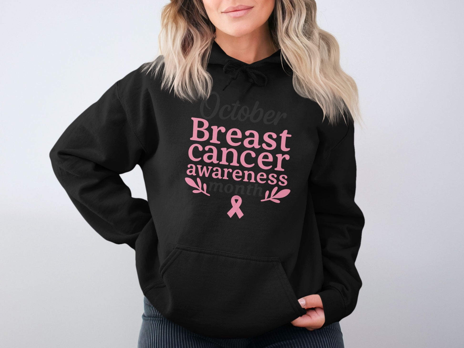 October Breast Cancer Awareness Month hoodie product