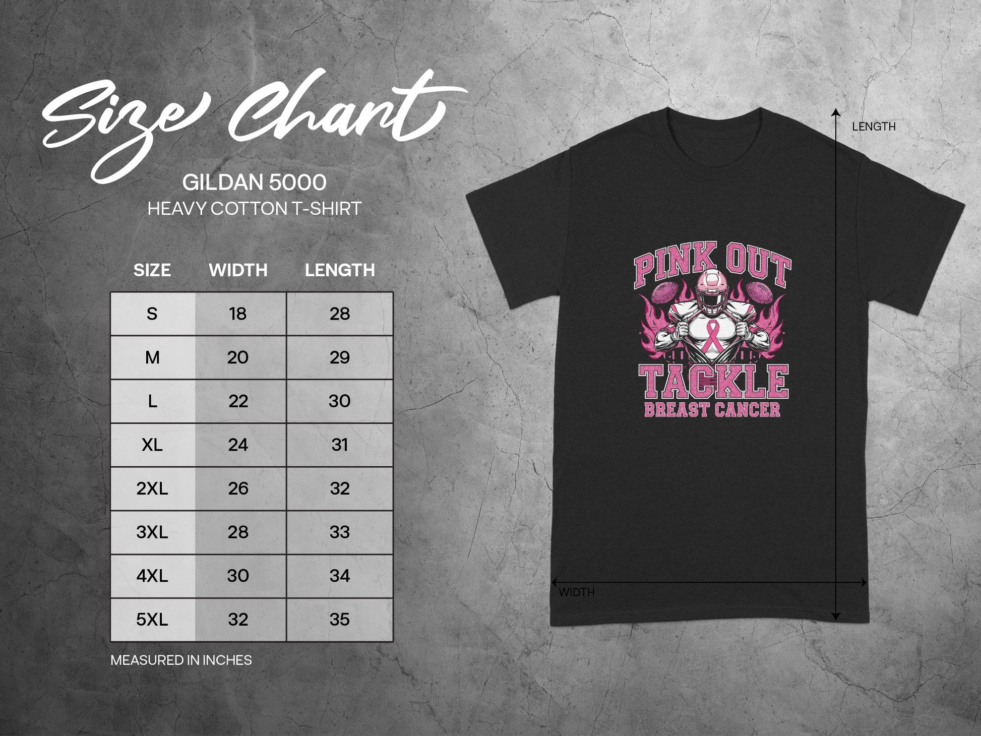 Pink Out Tackle Breast Cancer T-shirt product