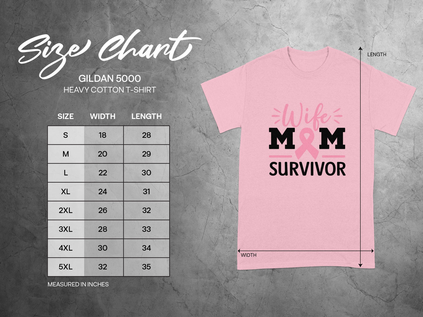 Wife Mom Survivor Pink Ribbon T-shirt product