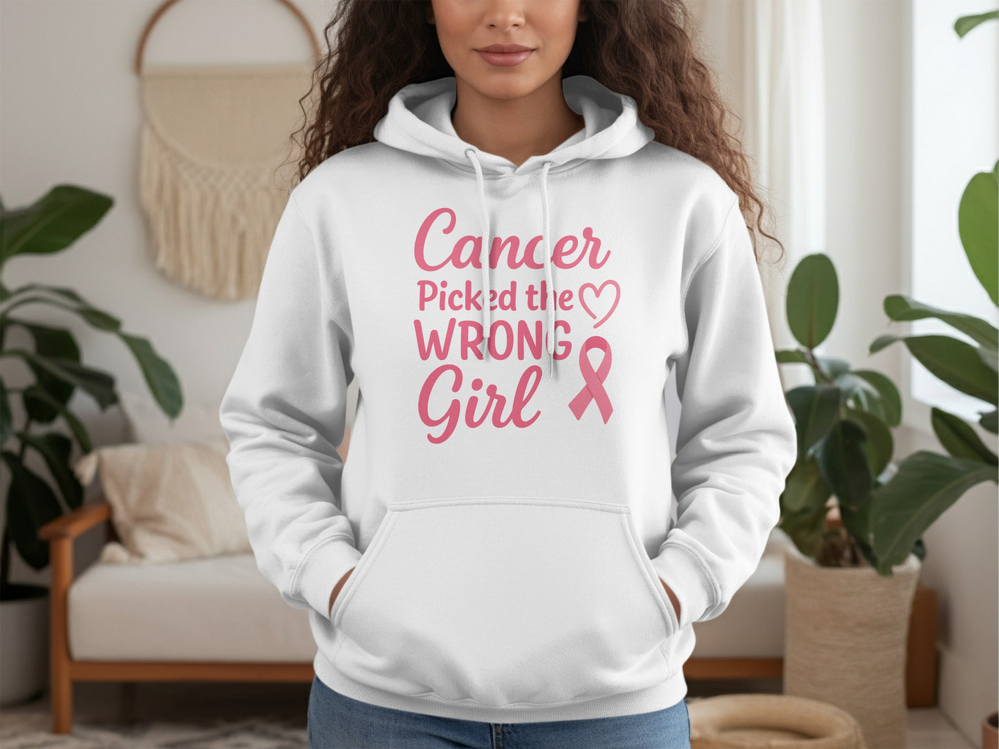 Cancer Picked the Wrong Girl Hoodie product