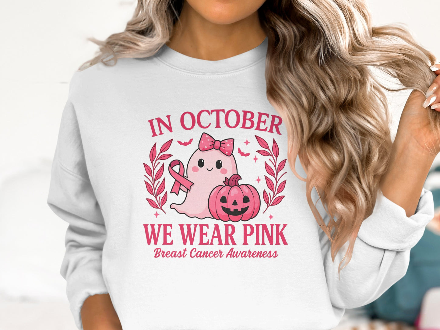 In October We Wear Pink Breast Cancer Awareness product type