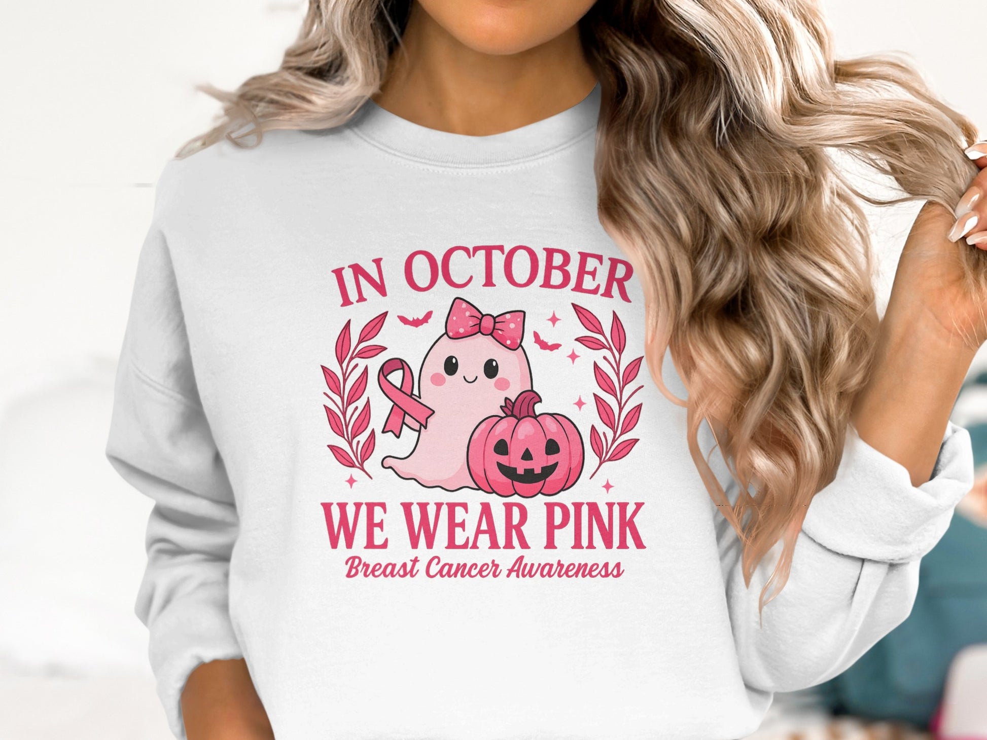 In October We Wear Pink Breast Cancer Awareness product type