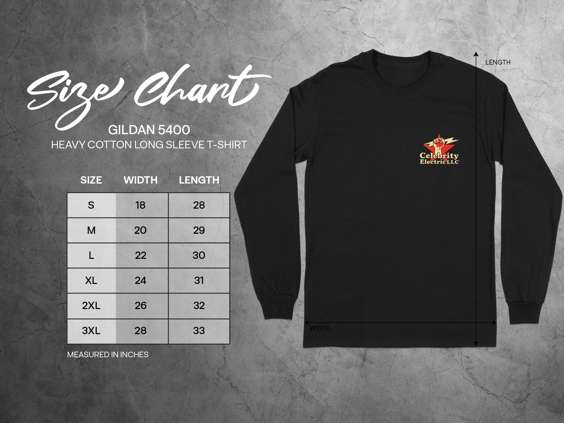 Celebrity Electric LLC Long Sleeve T-Shirt product
