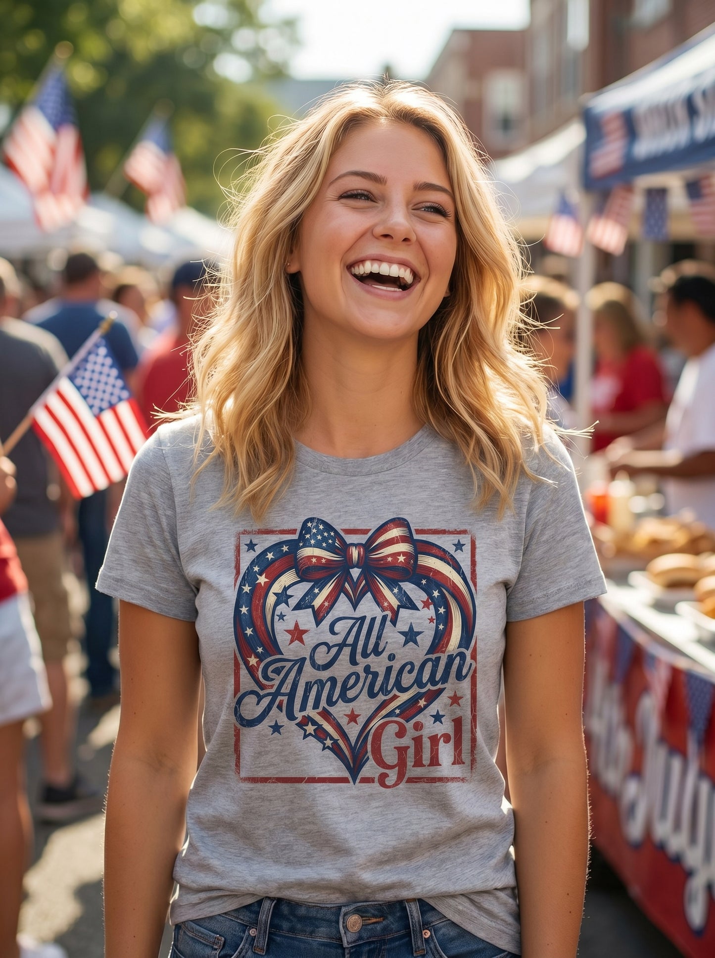 All American Girl Classic Spirit T-Shirt