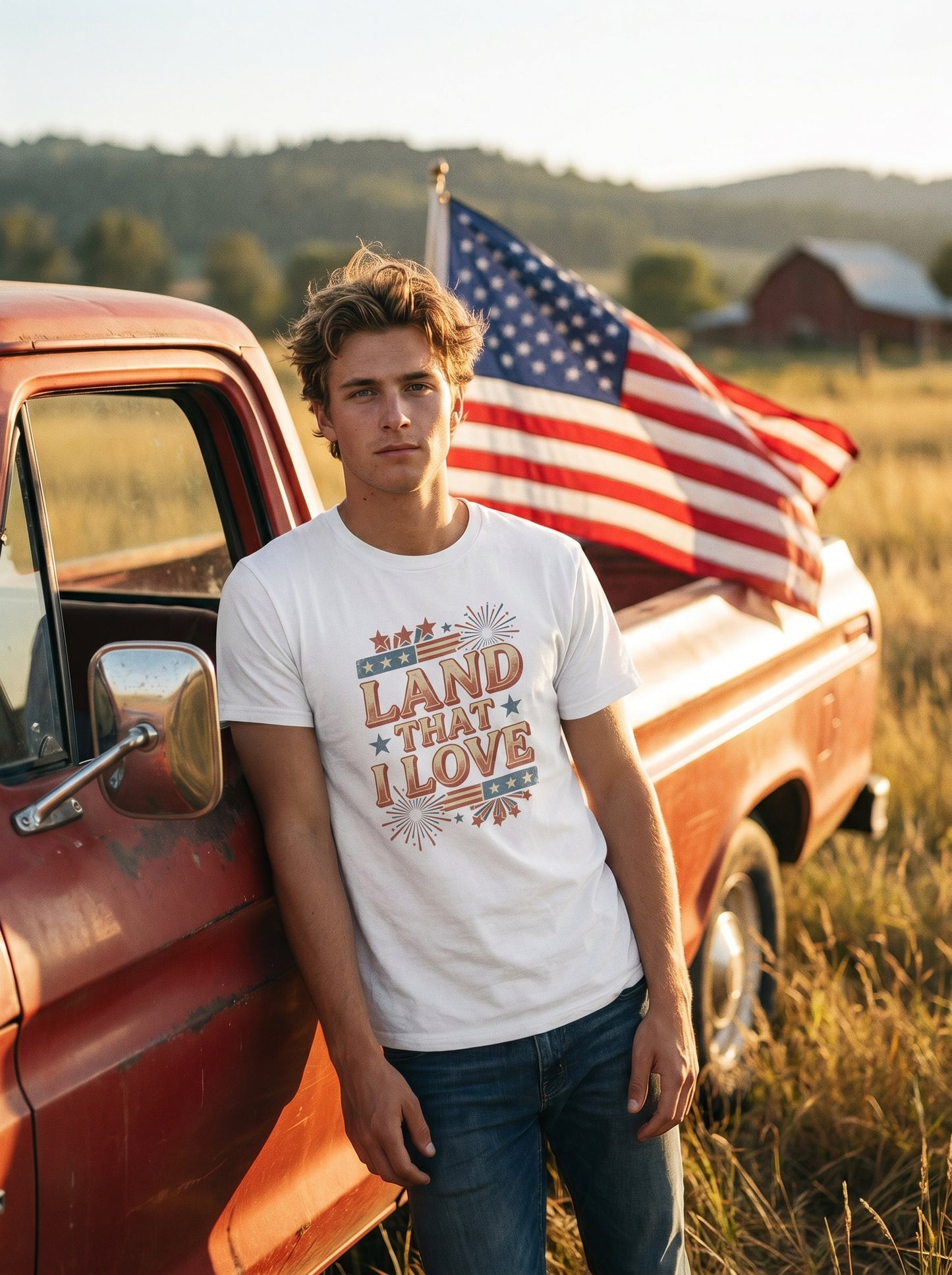 Land That I Love - Heritage Graphic T-Shirt