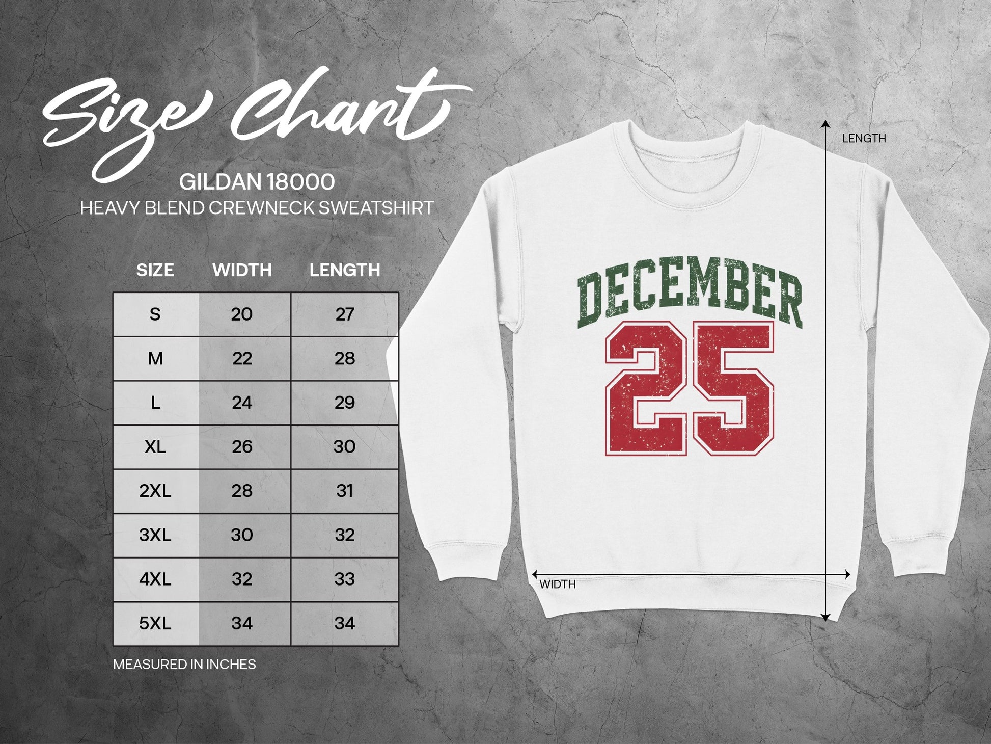 December 25 Gildan 18000 Crewneck Sweatshirt product
