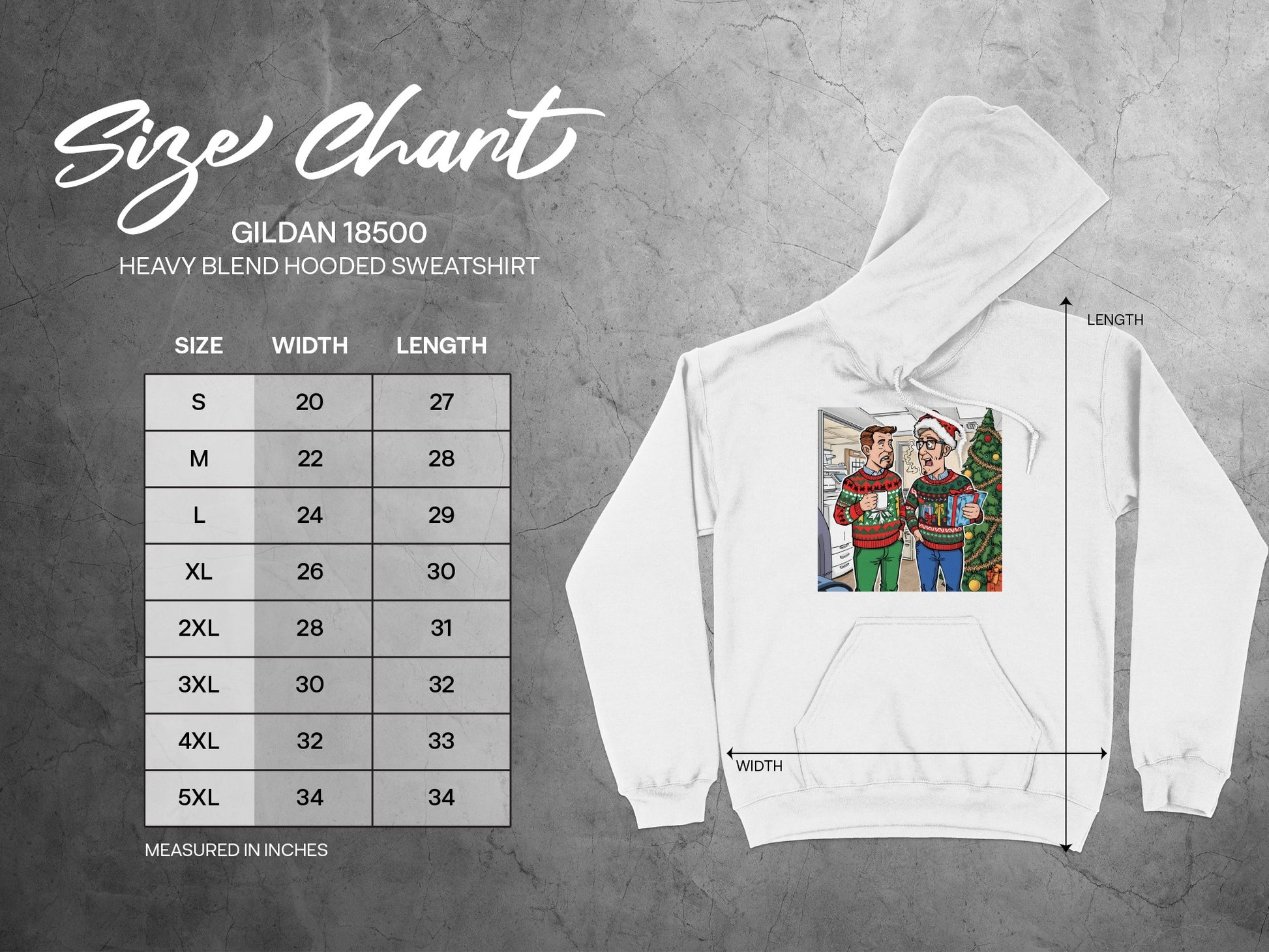 Ugly Christmas Sweatshirt with Funny Santa Design